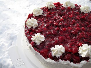 Himbeercrem- Torte