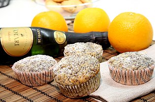 Orangen- Mohn- Muffins